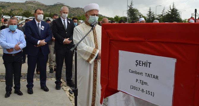 Şehit Teğmen Tatar, son yolculuğuna uğurlandı