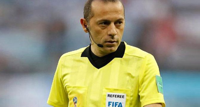 Dev maçı Cüneyt Çakır yönetecek