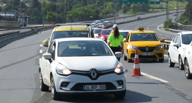15 Temmuz Şehitler Köprüsü'nde denetim