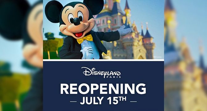 Disneyland Paris 15 Temmuz'da 'kademeli olarak' yeniden açılacak