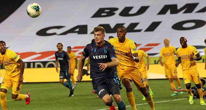 Trabzonspor - MKE Ankaragücü: 1-1