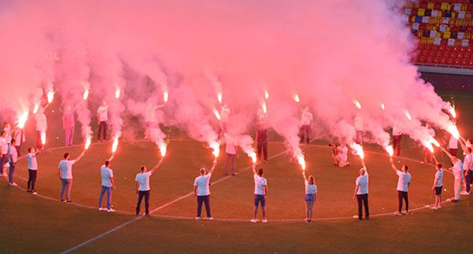 Göztepe 95'inci yaşını kutladı