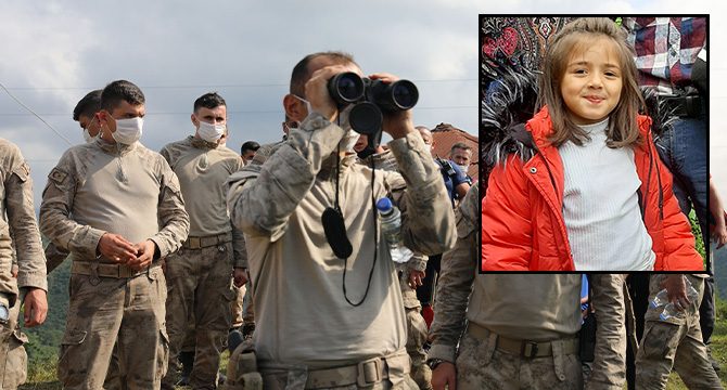 Giresun'da, 7 yaşındaki kayıp İkranur aranıyor