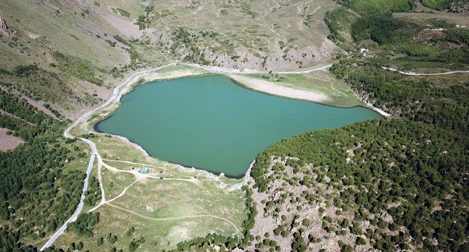Nemrut Krater Gölü'ne ziyaretler başladı