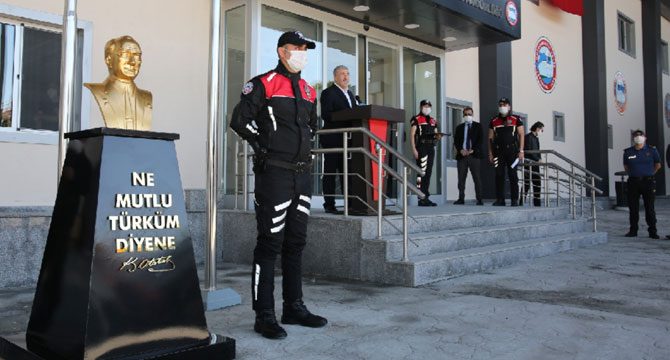 Motosikletli yunus polisine İstanbul'da yeni hizmet binası