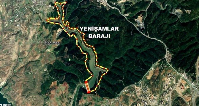 DSİ, Sazlıdere Barajı'nın doğu kolu üzerine yeni bir baraj yapacak