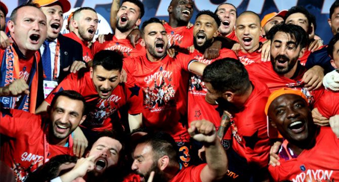 Süper Lig'de şampiyon Başakşehir