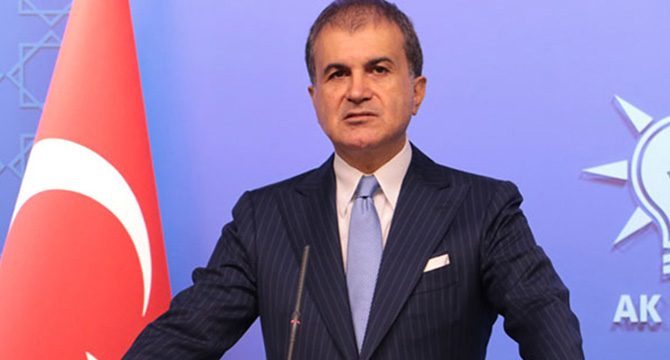 Ak Parti Sözcüsü Çelik'ten Macron'a tepki