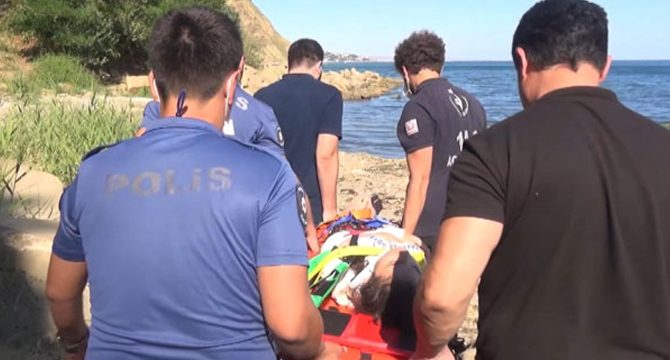 Silivri'de 50 metrelik yükseklikten düşen 2 genç kız yaralandı