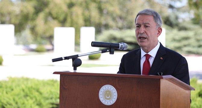 Bakan Akar: TSK, uluslararası menfaatlerimizi korumakta kararlıdır