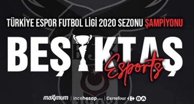 TEF Ligi'nde şampiyon Beşiktaş E-sports oldu