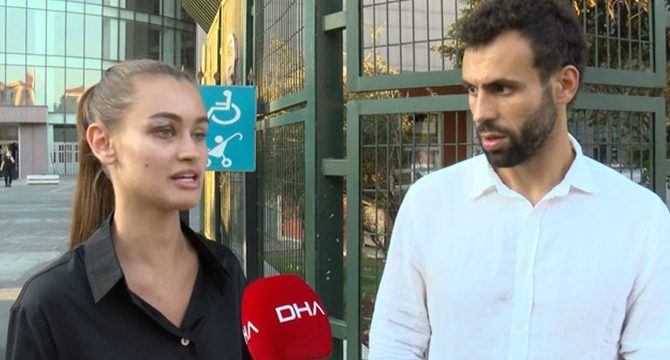 Çeşme'de dövüldüğünü öne süren Ukraynalı model savcılıkta ifade verdi