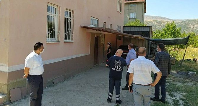 Isparta Uluborlu'da 4 bina, karantinaya alındı