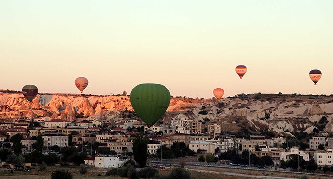 Sıcak hava balonları, 159 gün sonra Kapadokya semalarında