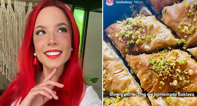 Macar asıllı ABD’li şarkıcı Türk çıktı, baklava yapmayı öğrenmeye başladı