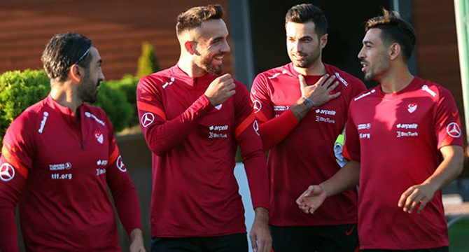 A Milli Futbol Takımı Sivas’a gitti