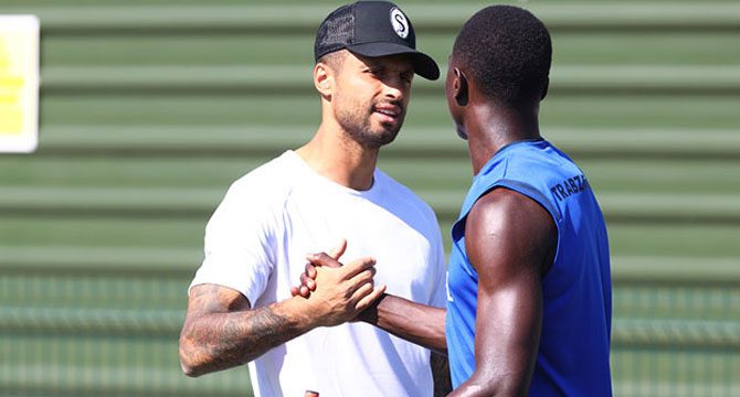 Trabzonspor'da Da Costa arkadaşlarıyla vedalaştı