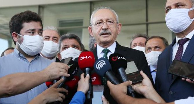 Kılıçdaroğlu'dan Başkan Böcek'e ziyaret