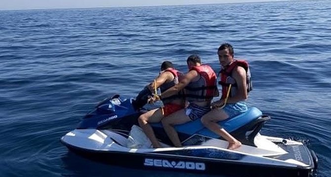 Yunanistan'a kaçarken yakalanan 3 eski asker: Jet ski ile gezmeyi çok seviyoruz