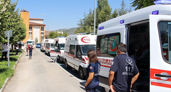 Isparta'da 42 koronavirüs hastası KPSS'ye girdi