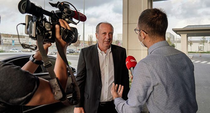 Muharrem İnce Sivas'a hareketi öncesi konuştu