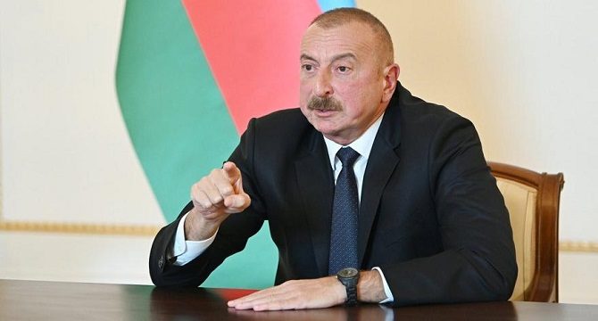 Aliyev Twitter'dan duyurdu! O bölgeler işgalden kurtarıldı!