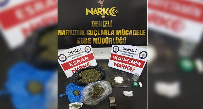 Denizli'deki uyuşturucu operasyonlarında 9 tutuklama