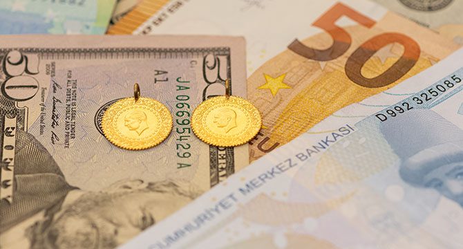 Dolar, euro ve altın fiyatları kaç TL oldu?