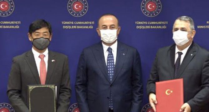Türkiye ile Japonya arasında Teknik İşbirliği Anlaşması