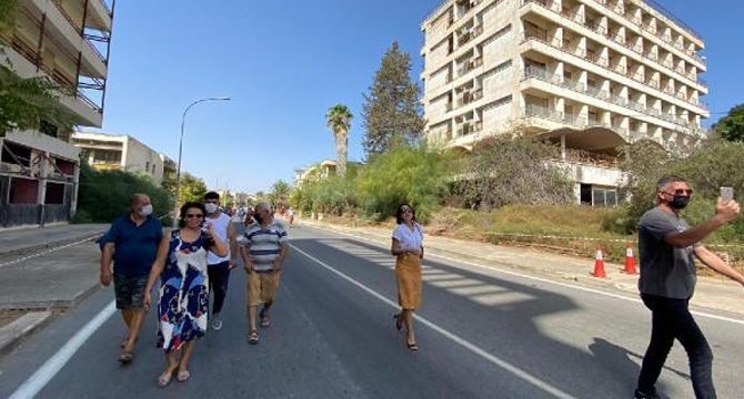 Tarihi adım: Kapalı Maraş'ın bir kısmı halka açıldı