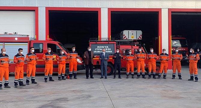 Konya'dan İzmir'e 24 kişilik yardım ekibi gönderildi