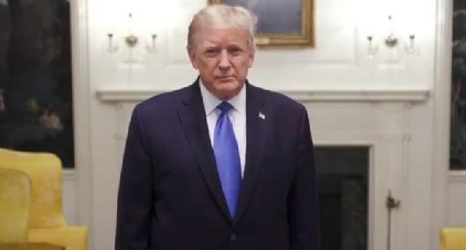 Trump'tan son durumuna ilişkin açıklama!