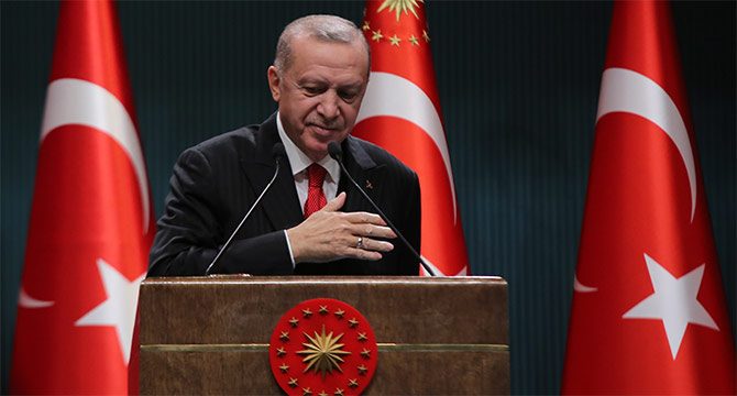Erdoğan yeni kısıtlamaları açıkladı! Hafta içi kısmi, hafta sonu tam gün sokağa çıkma yasağı