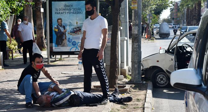 Direksiyon başında epilepsi nöbeti geçirince, kaza yaptı