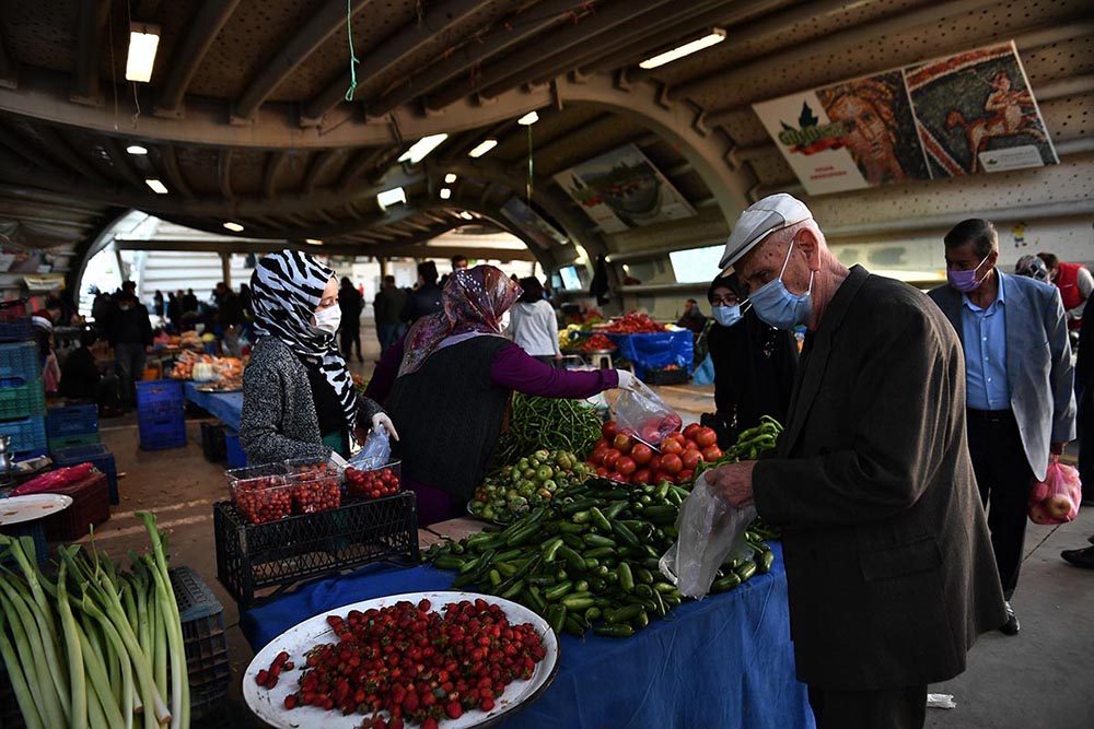 Bu pazarda ithal ürünlere yer yok