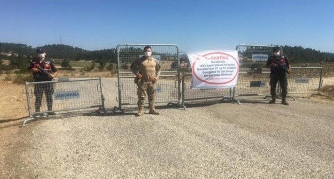 Balıkesir'de üç mahalleye kısmi karantina