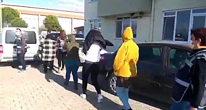 Kadınlara zorla fuhuş yaptıran şahıslar tutuklandı