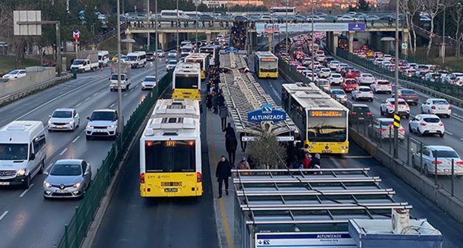 İstanbul'da ekim ayında toplu ulaşımda yüzde 8,3'lük artış 