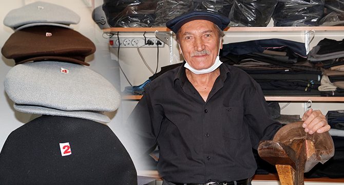 Onlar da bırakınca Elazığ'da 8 köşeli kasket üreten kalmayacak