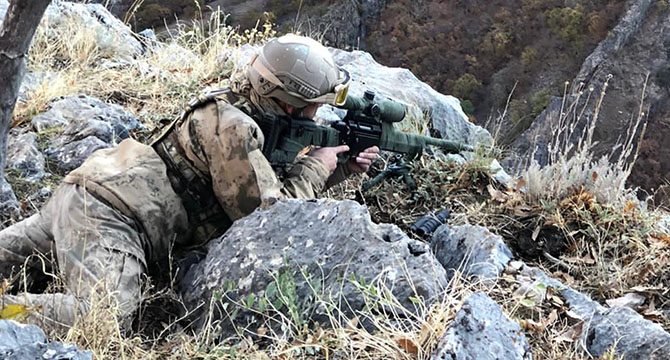 Kırmızı kategorideki terörist böyle öldürüldü
