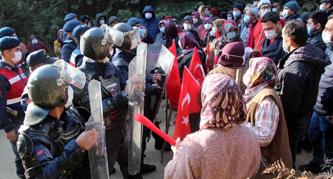 Bolu'da yaylada yıkım gerginliği