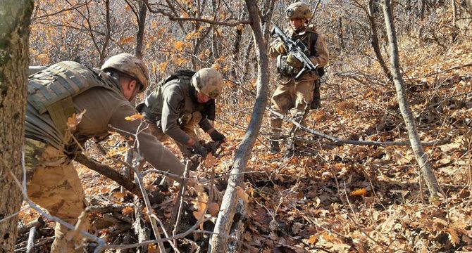 Jandarmadan terör örgütünün kış üslenmesine darbe