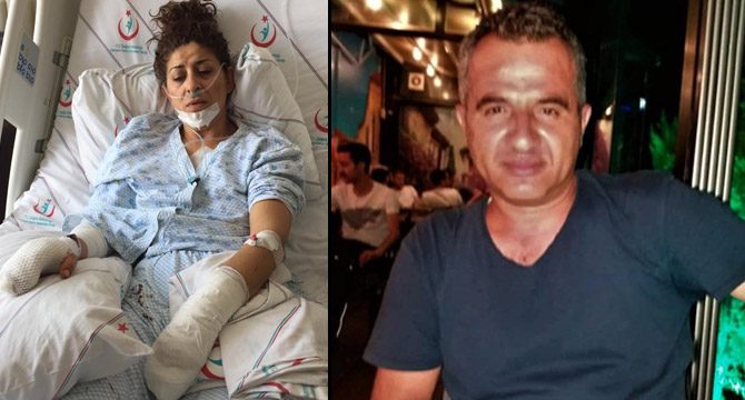 Eşini bıçakla yaralayan kocaya müebbet istemi
