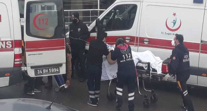 Maltepe'de özel hastanede yangın