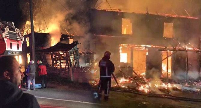 Sakarya'da meydana gelen yangınla ilgili şok detaylar