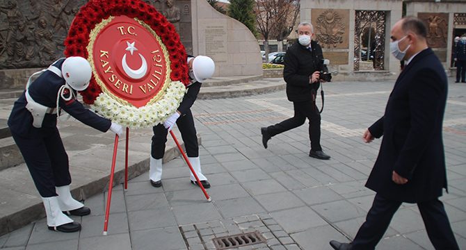 Atatürk'ün Kayseri'ye gelişinin 101. yıldönümü