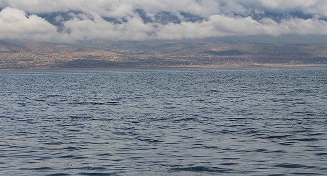 Burdur Gölü'nün su seviyesi son 50 yılda 17 metre düştü