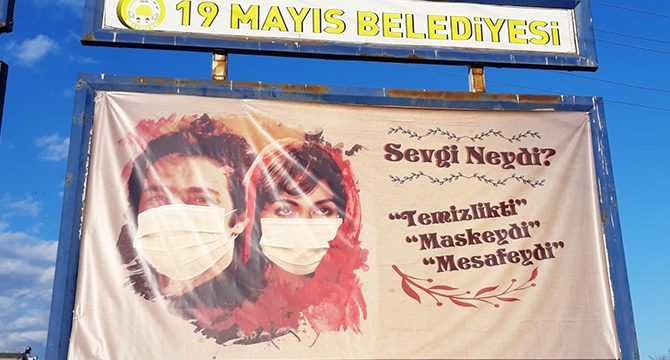 “Parka gidecekmiş 2 gözümün çiçeği, maske taksa bari”