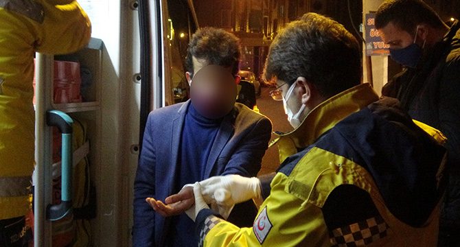 Bıçaklandığı ihbarında bulundu, gerçek bambaşka çıktı