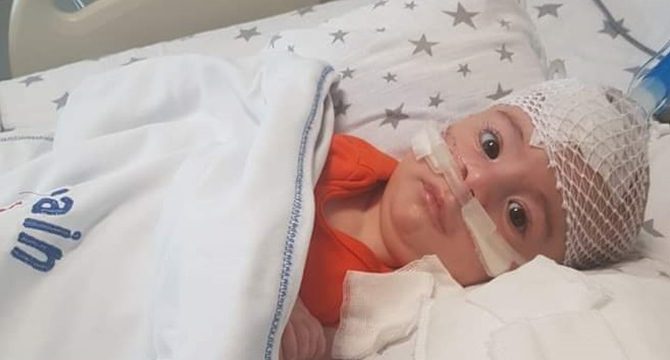 7 aylık SMA hastası Kürşat Ömer, yardım bekliyor